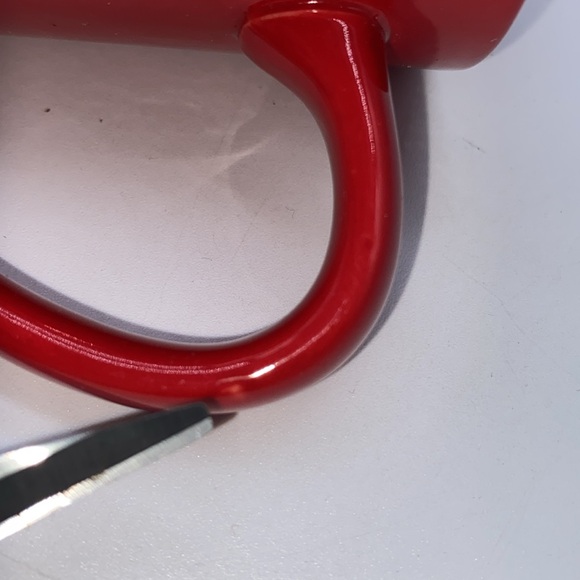 Bath & Body Works Be Merry Christmas Holiday Oversized Coffee Mug Santa Red - Picture 10 of 10